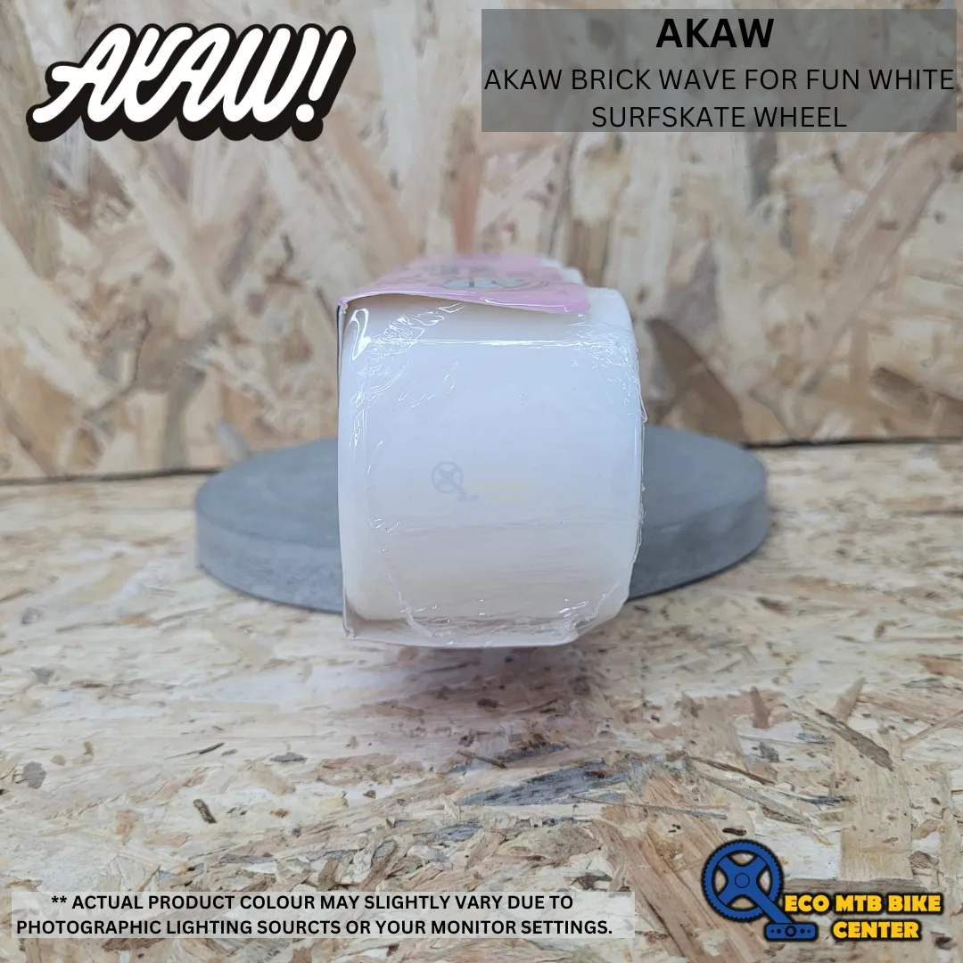 AKAW BRICK WAVE FOR FUN WHITE SURFSKATE WHEEL