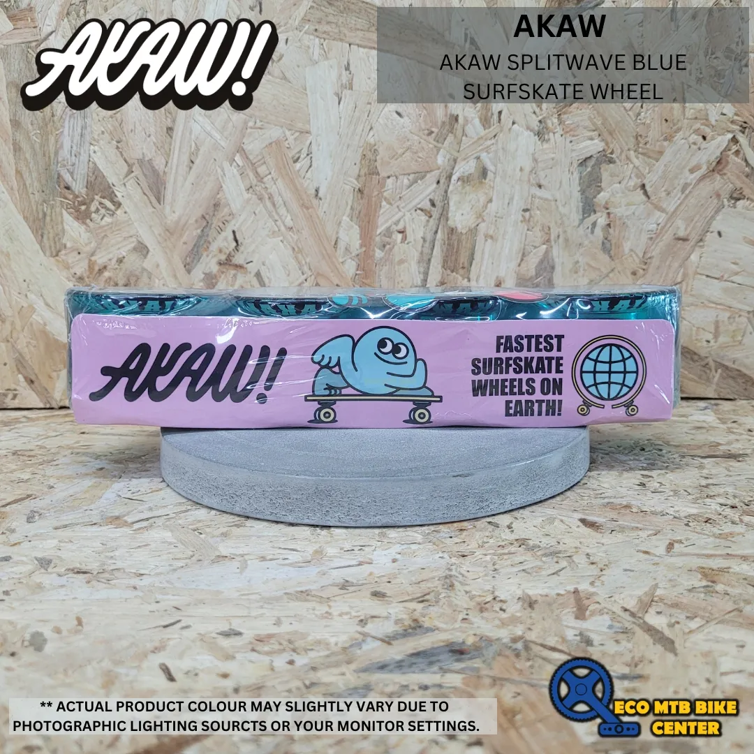 AKAW SPLITWAVE BLUE SURFSKATE WHEEL