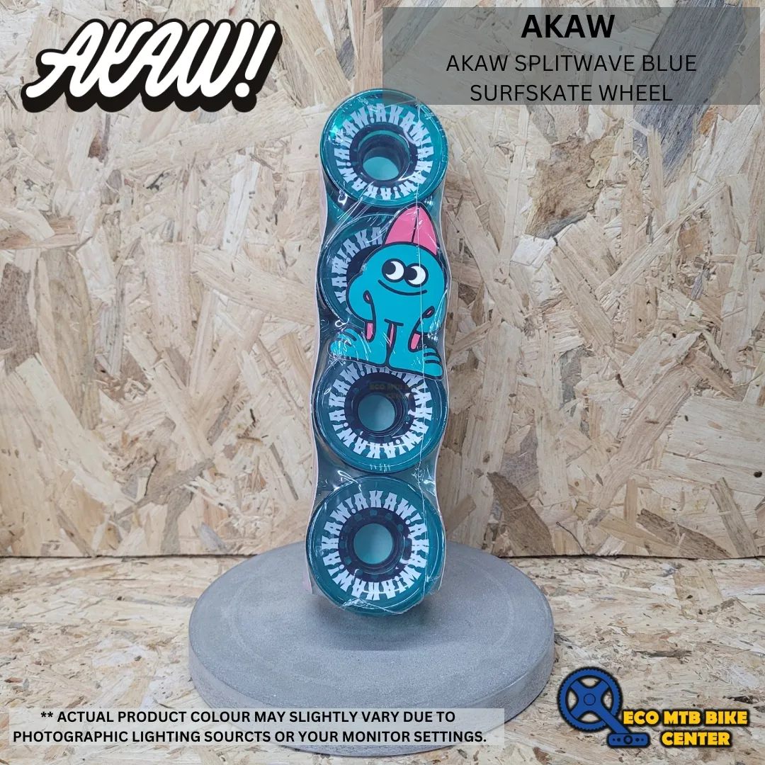 AKAW SPLITWAVE BLUE SURFSKATE WHEEL