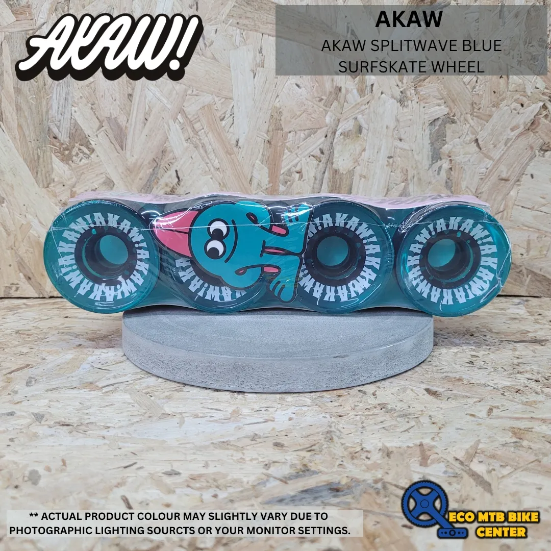AKAW SPLITWAVE BLUE SURFSKATE WHEEL