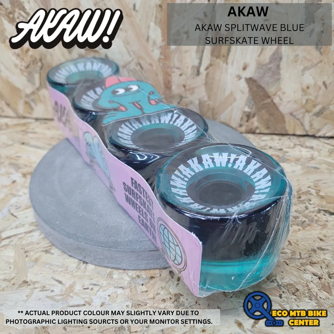 AKAW SPLITWAVE BLUE SURFSKATE WHEEL