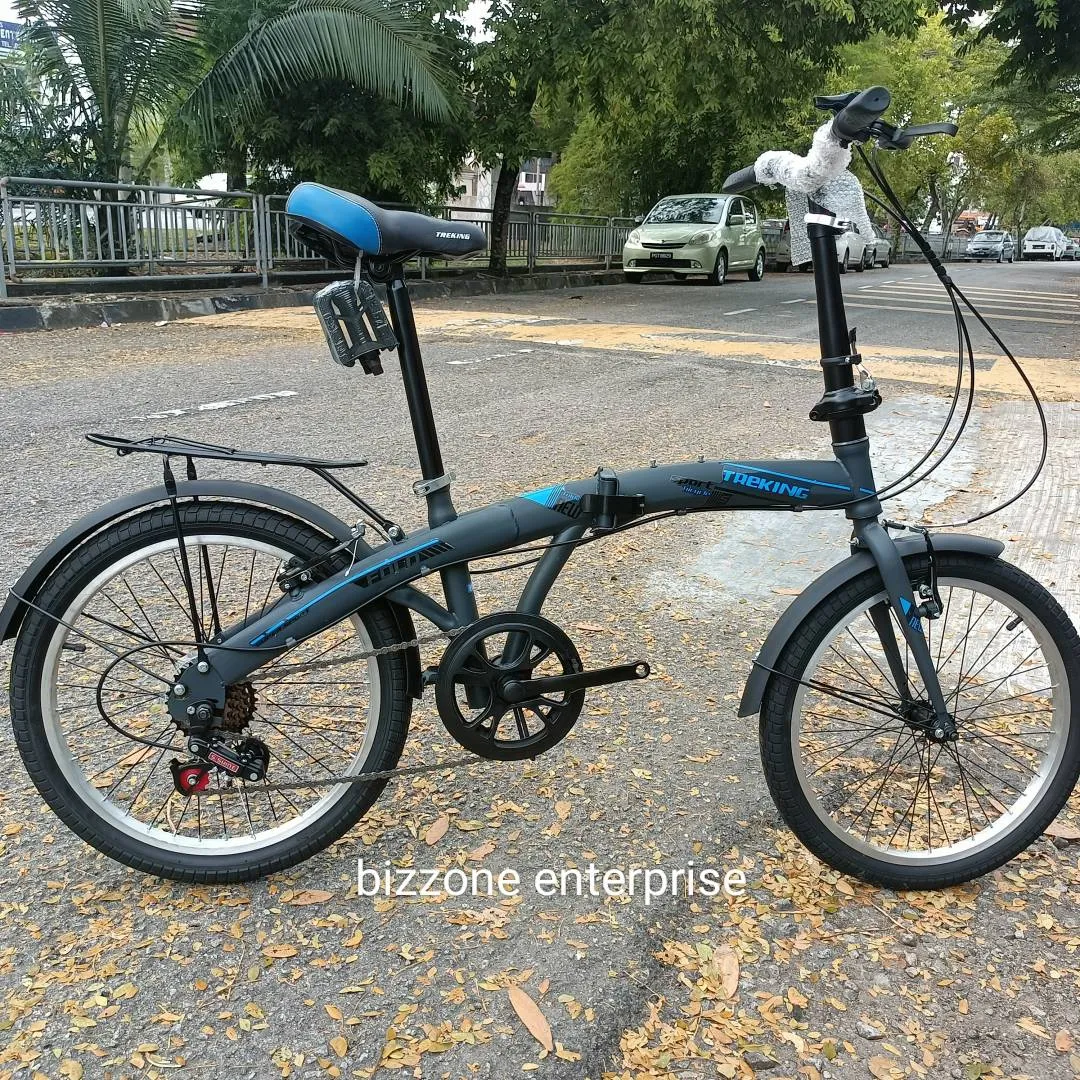 New 20â€œ treking folding bike basikal lipat 7speed