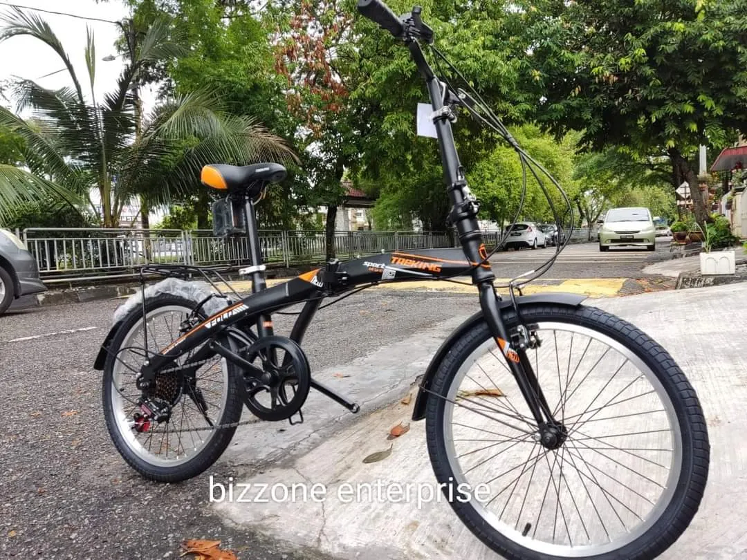 New 20â€œ treking folding bike basikal lipat 7speed