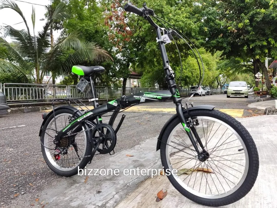 New 20â€œ treking folding bike basikal lipat 7speed