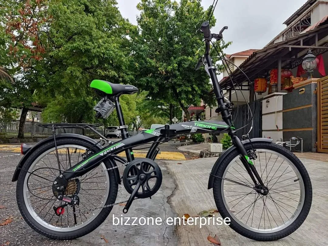 New 20â€œ treking folding bike basikal lipat 7speed