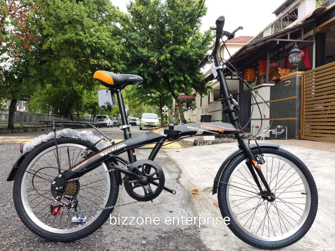 New 20â€œ treking folding bike basikal lipat 7speed