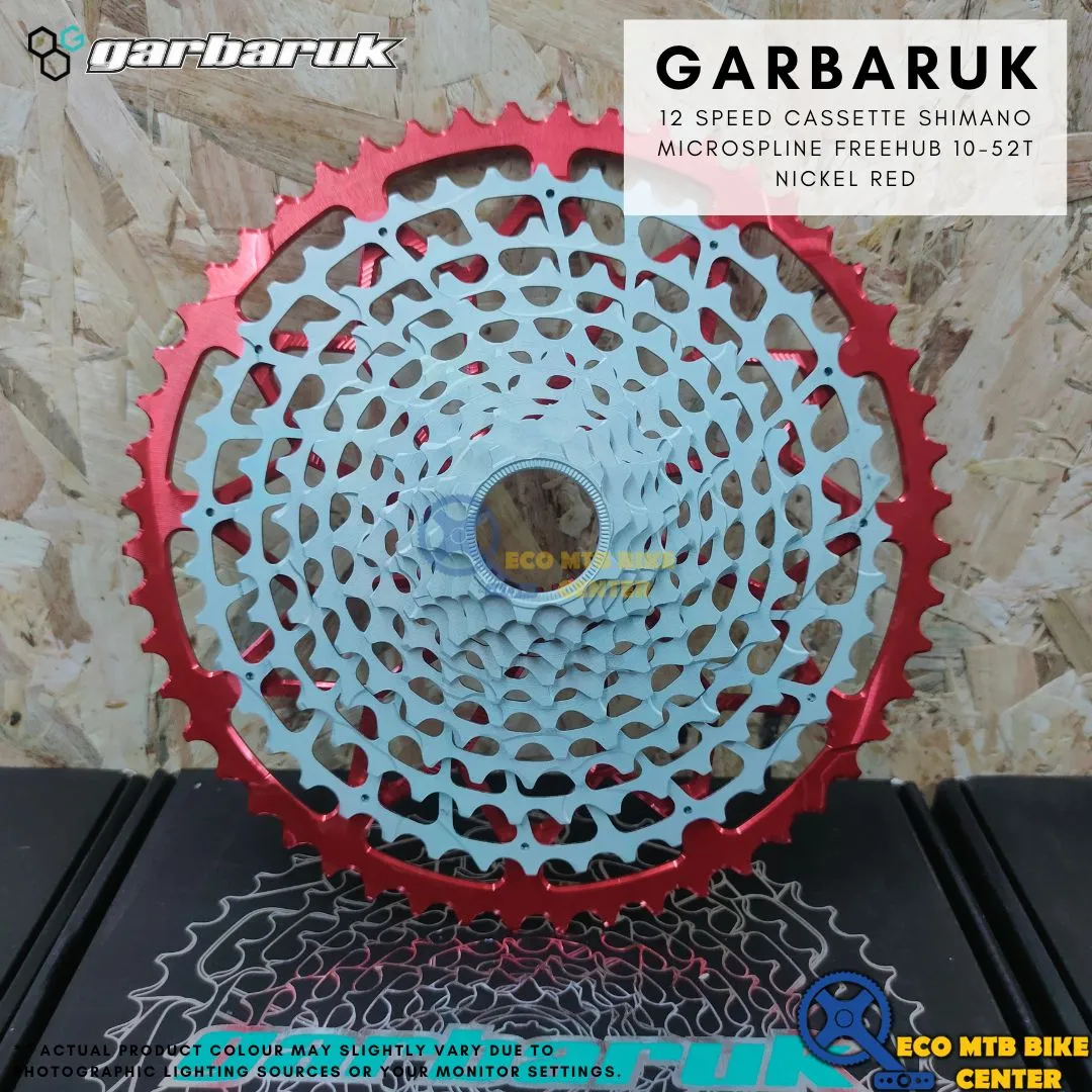 GARBARUK 12-speed cassette (Shimano Micro Spline freehub)