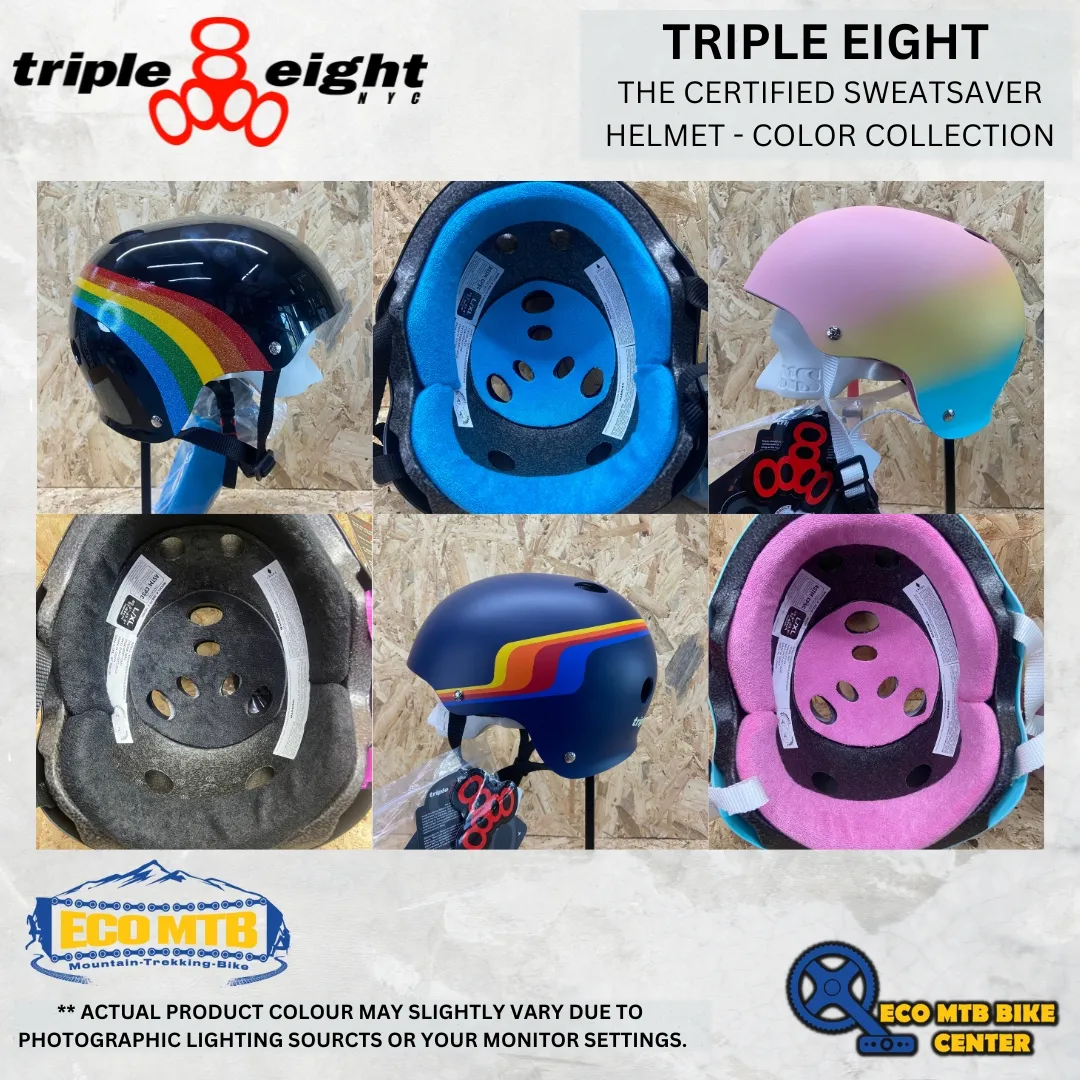 TRIPLE 8 - THE CERTIFIED SWEATSAVER HELMET - COLOR COLLECTION ( TRIPLE EIGHT )
