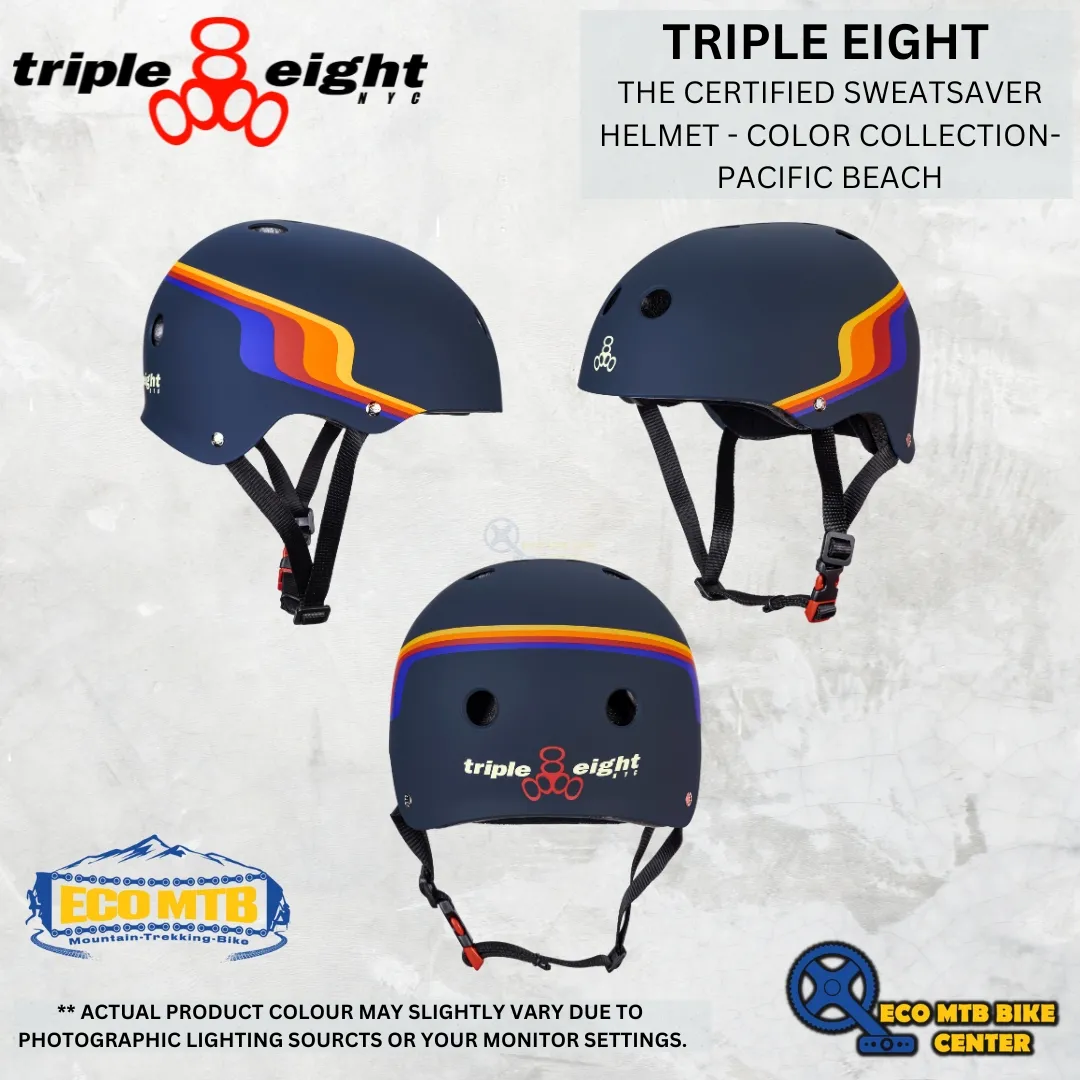 TRIPLE 8 - THE CERTIFIED SWEATSAVER HELMET - COLOR COLLECTION ( TRIPLE EIGHT )