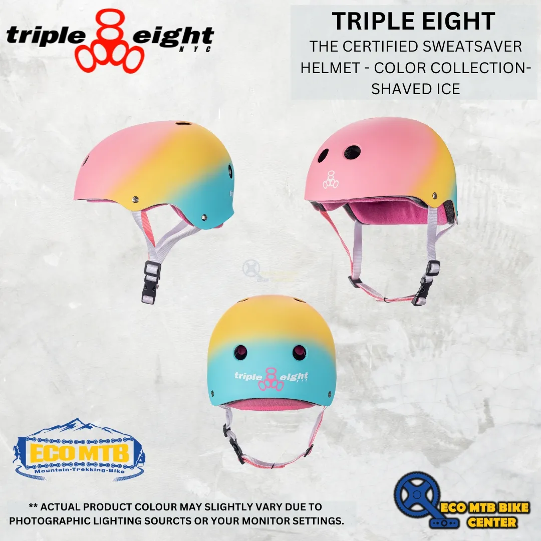 TRIPLE 8 - THE CERTIFIED SWEATSAVER HELMET - COLOR COLLECTION ( TRIPLE EIGHT )