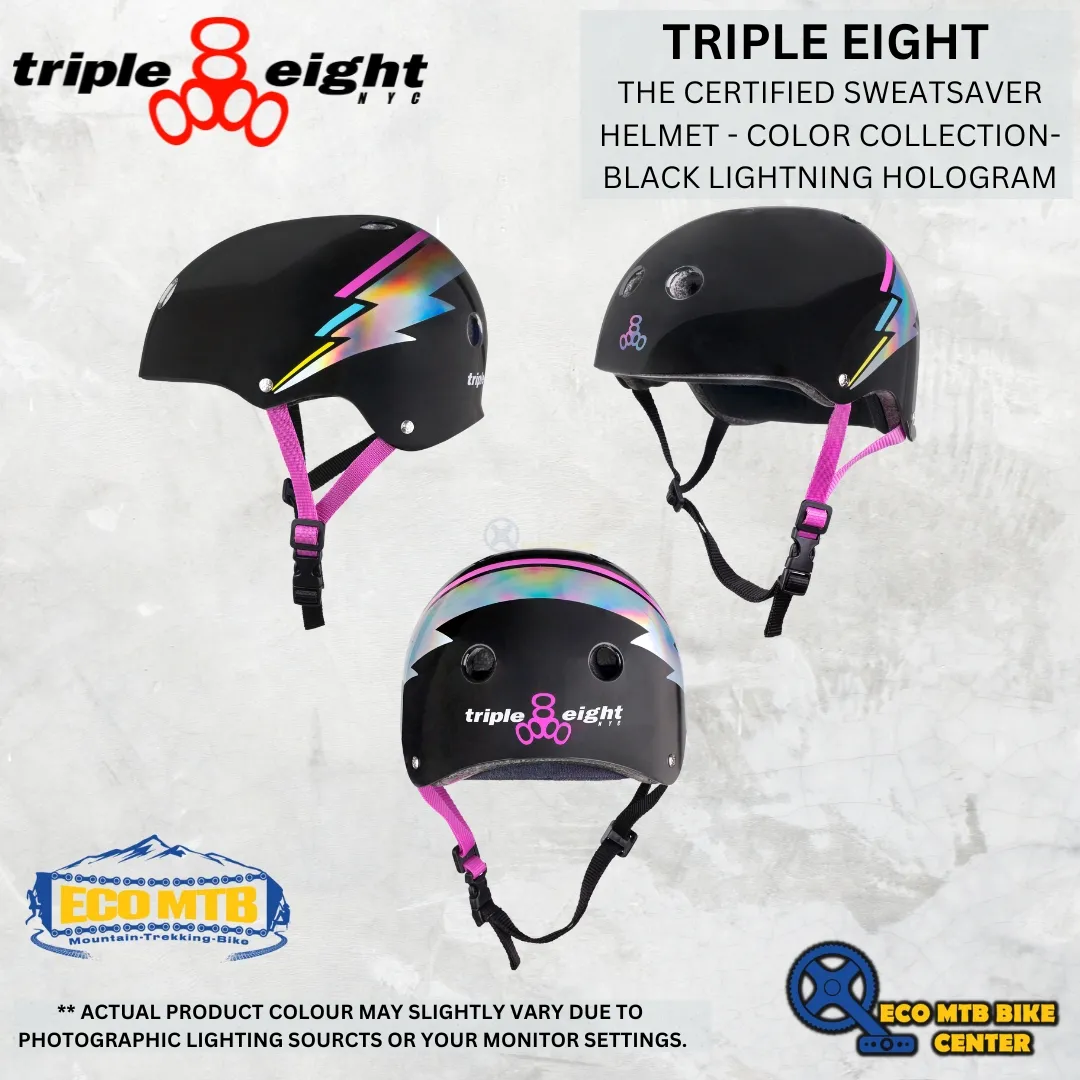 TRIPLE 8 - THE CERTIFIED SWEATSAVER HELMET - COLOR COLLECTION ( TRIPLE EIGHT )