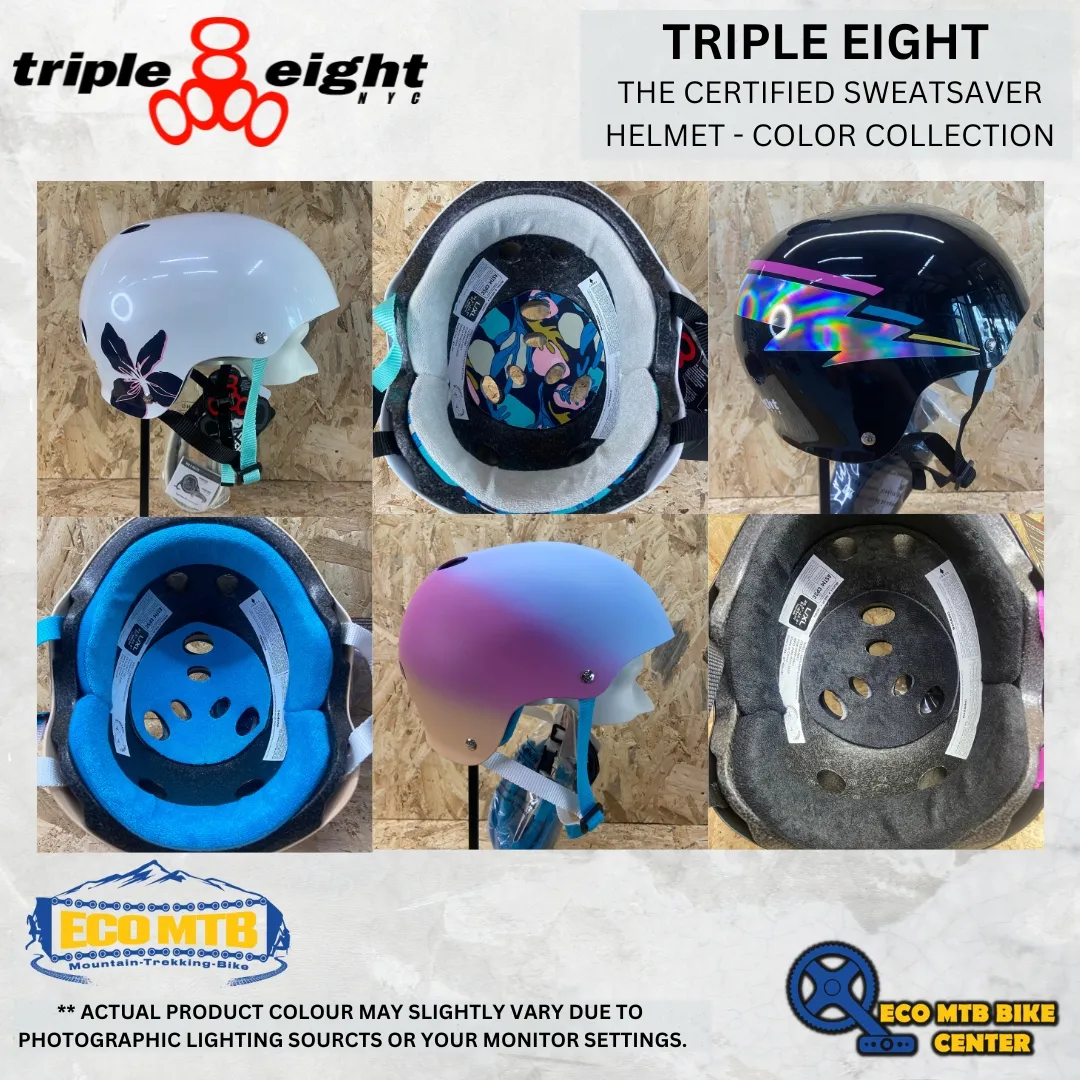 TRIPLE 8 - THE CERTIFIED SWEATSAVER HELMET - COLOR COLLECTION ( TRIPLE EIGHT )