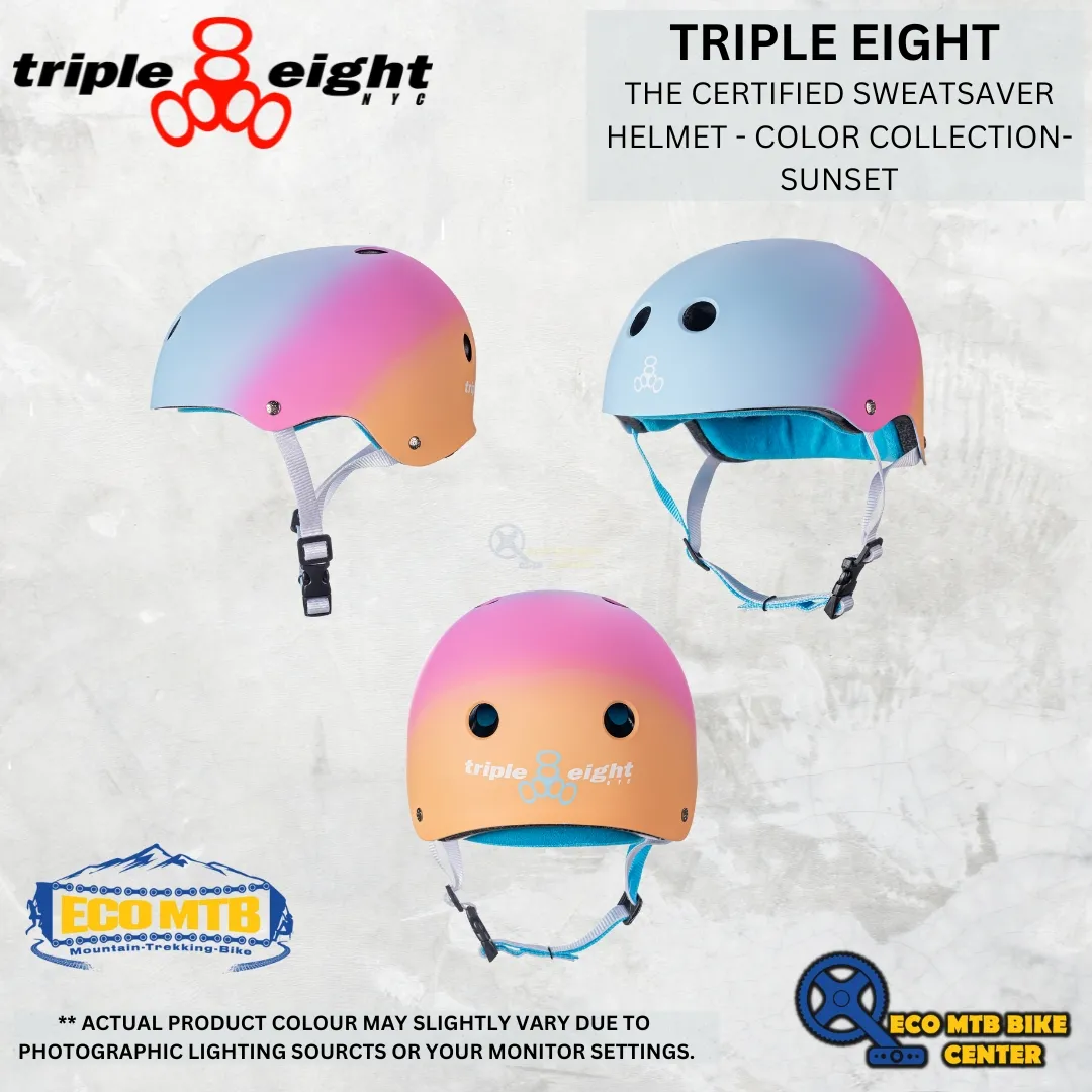 TRIPLE 8 - THE CERTIFIED SWEATSAVER HELMET - COLOR COLLECTION ( TRIPLE EIGHT )