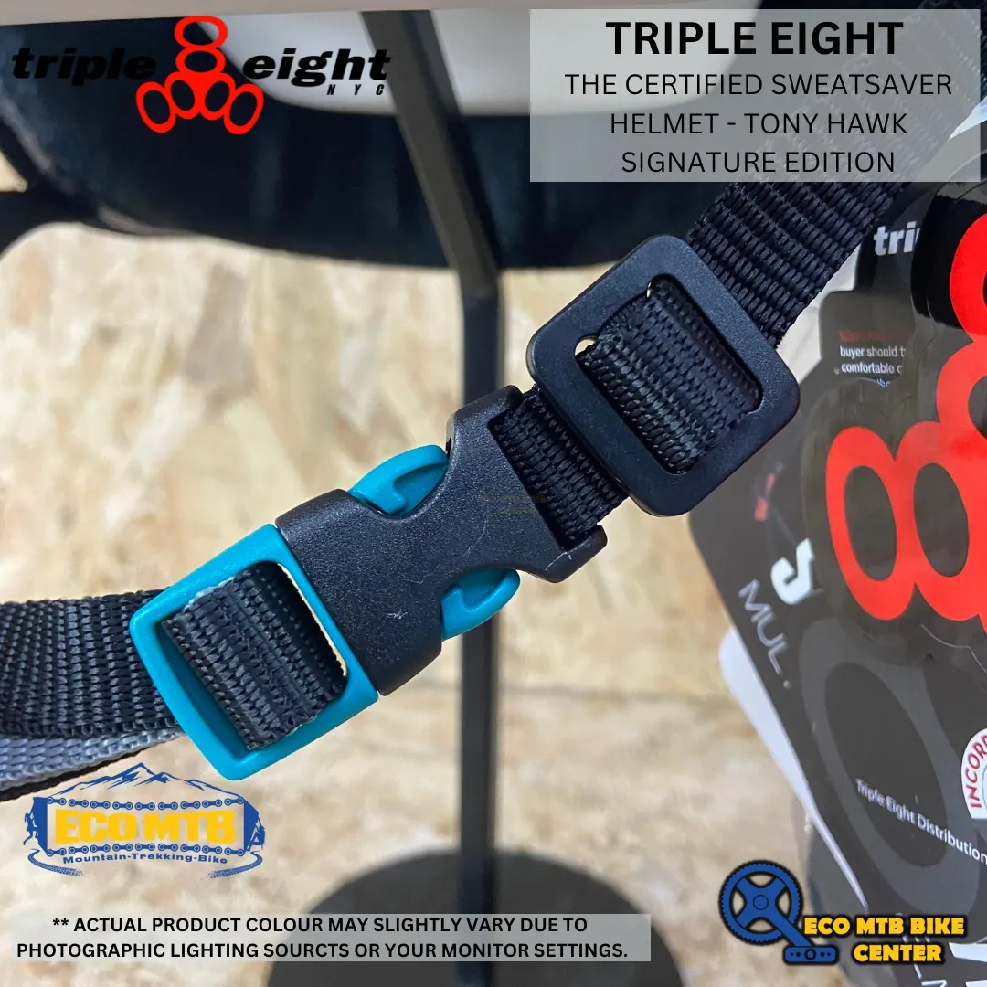 TRIPLE 8 - THE CERTIFIED SWEATSAVER HELMET - TONY HAWK SIGNATURE EDITION ( TRIPLE EIGHT )