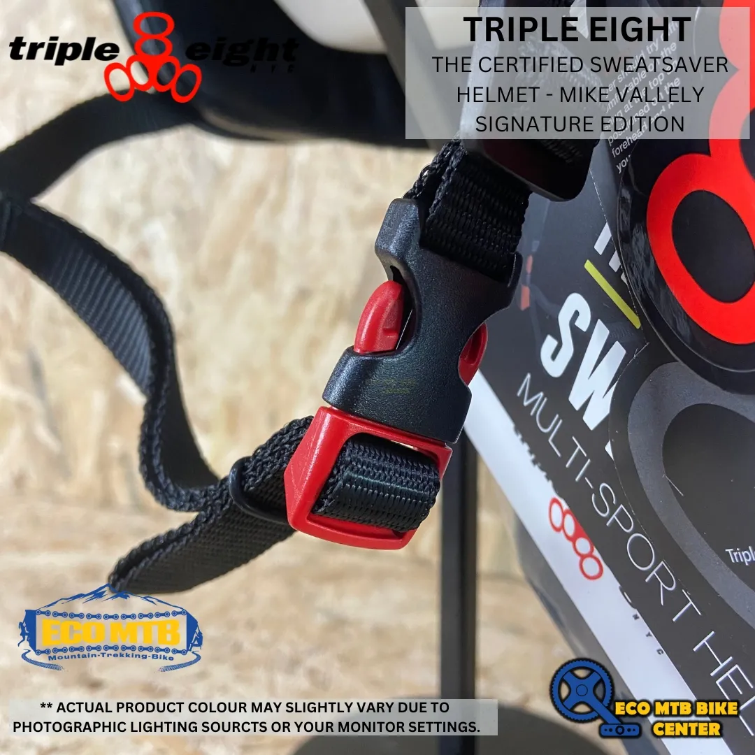 TRIPLE 8 - THE CERTIFIED SWEATSAVER HELMET - MIKE VALLELY SIGNATURE EDITION ( TRIPLE EIGHT )