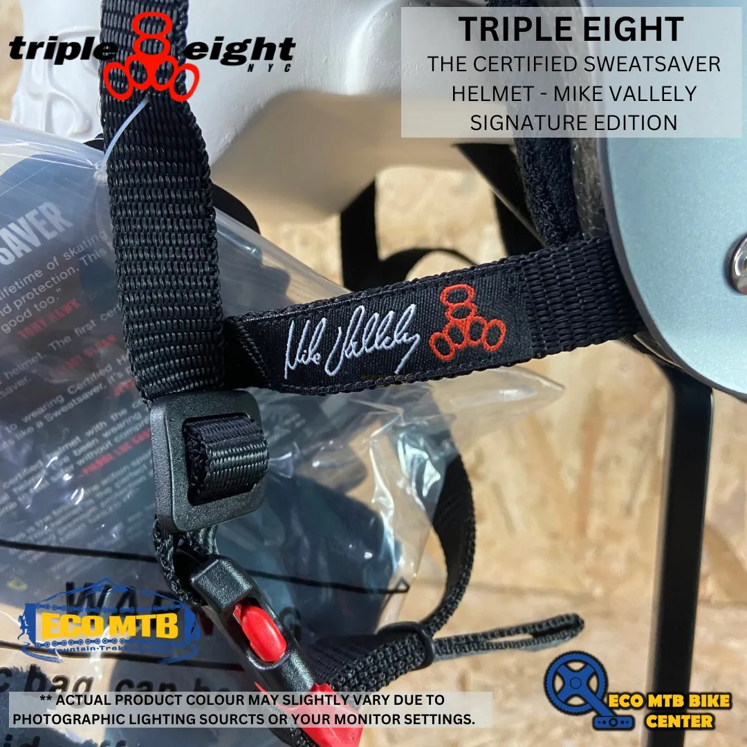 TRIPLE 8 - THE CERTIFIED SWEATSAVER HELMET - MIKE VALLELY SIGNATURE EDITION ( TRIPLE EIGHT )