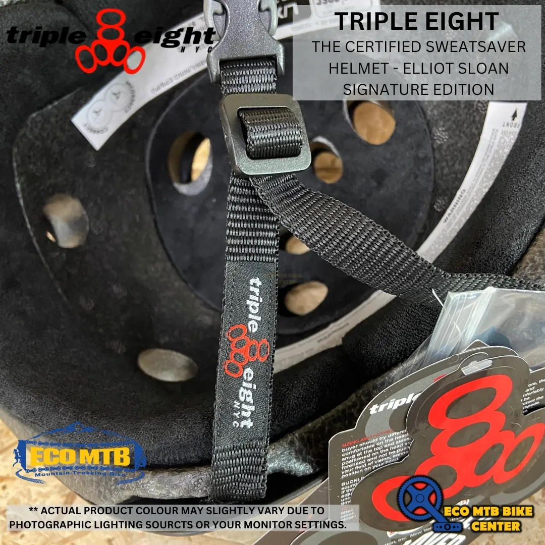 TRIPLE 8 - THE CERTIFIED SWEATSAVER HELMET - ELLIOT SLOAN SIGNATURE EDITION ( TRIPLE EIGHT )