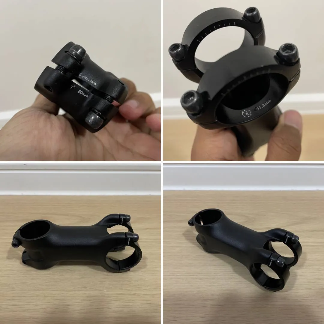 [SOLD] Bontrager XXX aero handlebar Carbon 400mm + Bontrager Pro stem 80mm Alu