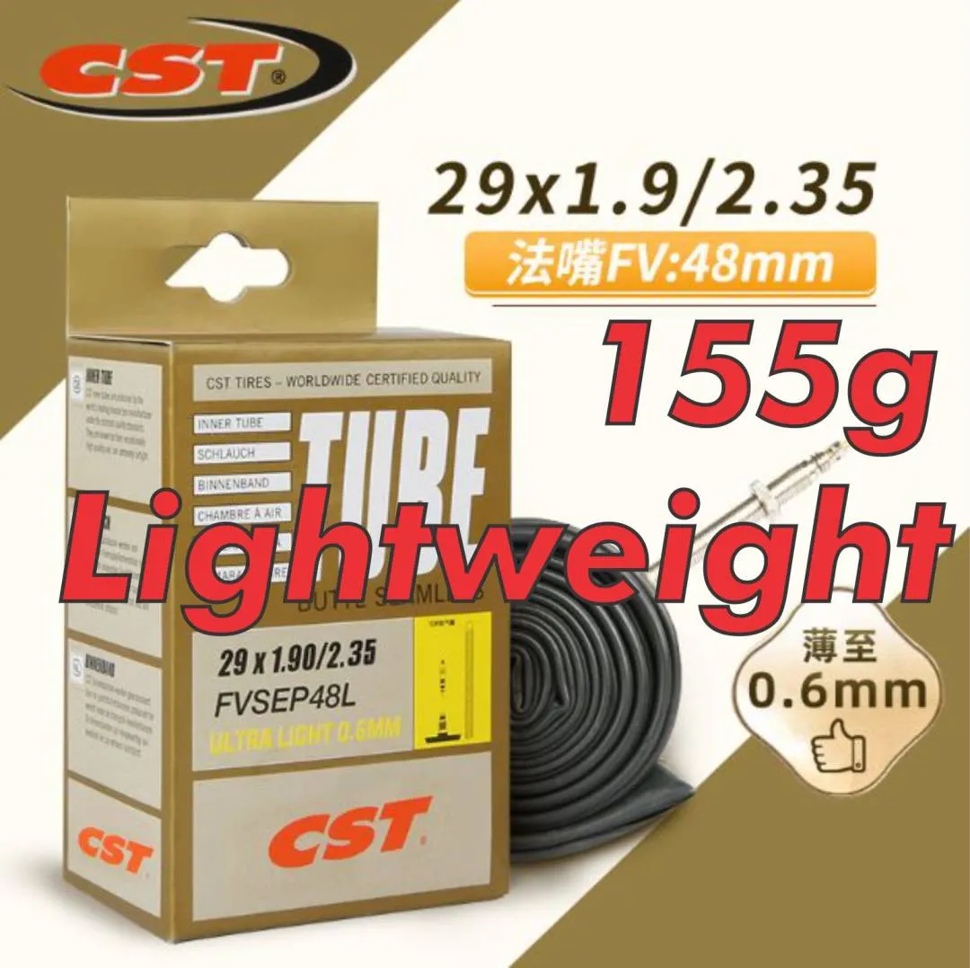 Basikal Tiub Dalam CST Presta RB MTB FV 29â€ 700c 48mm 60mm 80mm Ultrlight CST Inner Tube Super Light