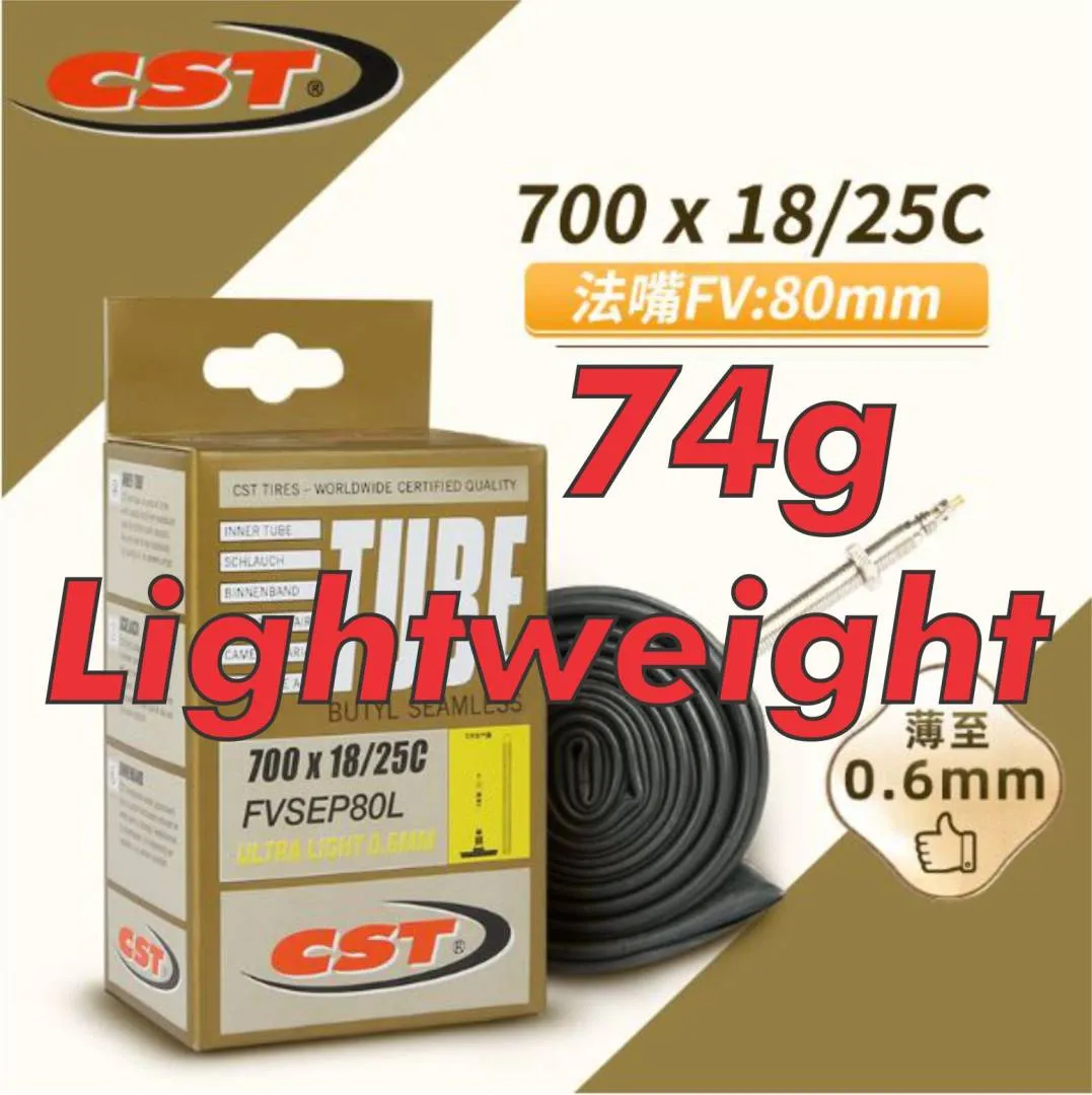 Basikal Tiub Dalam CST Presta RB MTB FV 29â€ 700c 48mm 60mm 80mm Ultrlight CST Inner Tube Super Light