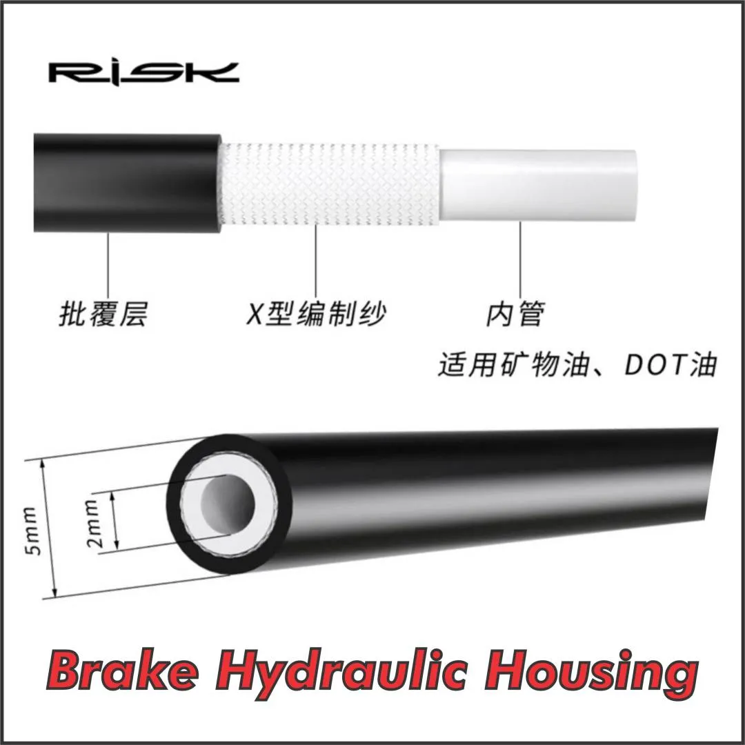 Brake Hydraulic Housing 5mm for RB MTB Cycling Bicycle Disc Brake Hose Brake Cable Hose