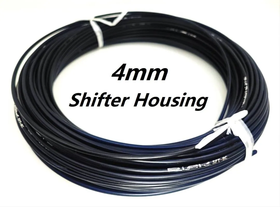 Bicycle Shifter Cable Housing RISK 1 Roll 50 meters Jagwire Cycling Shifter Housing Black Red Colour