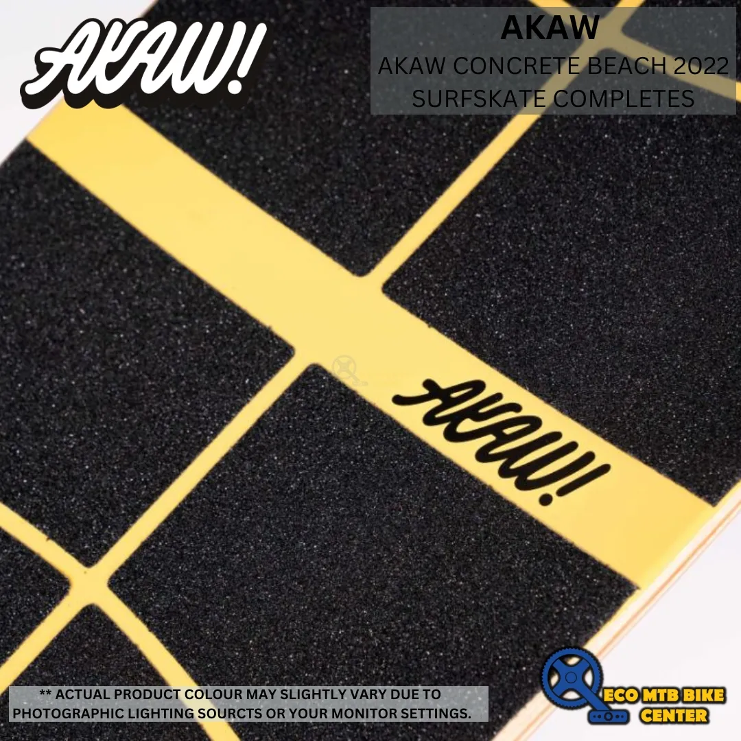 AKAW CONCRETE BEACH 2022 SURFSKATE COMPLETES