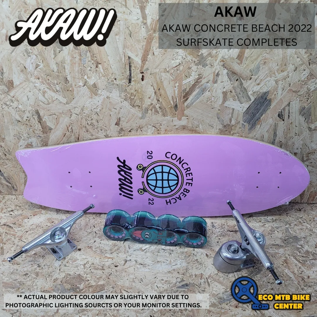 AKAW CONCRETE BEACH 2022 SURFSKATE COMPLETES