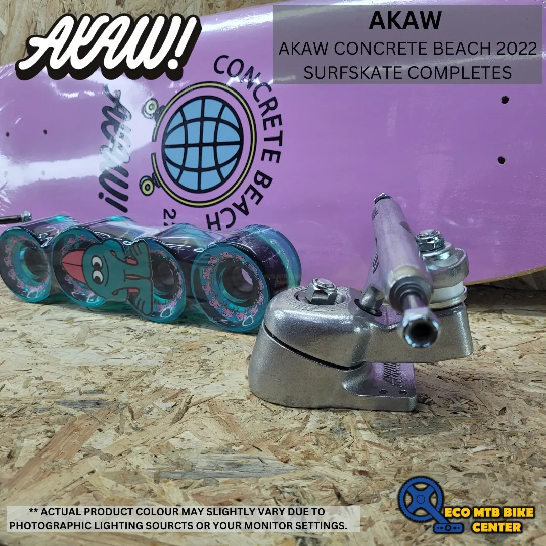 AKAW CONCRETE BEACH 2022 SURFSKATE COMPLETES