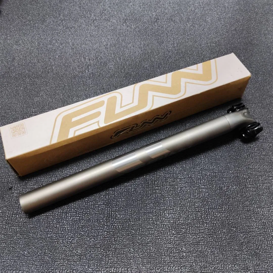FUNN Titanium Road MTB Bicycle Seatpost 31.6mm x 400mm 20mm Offset