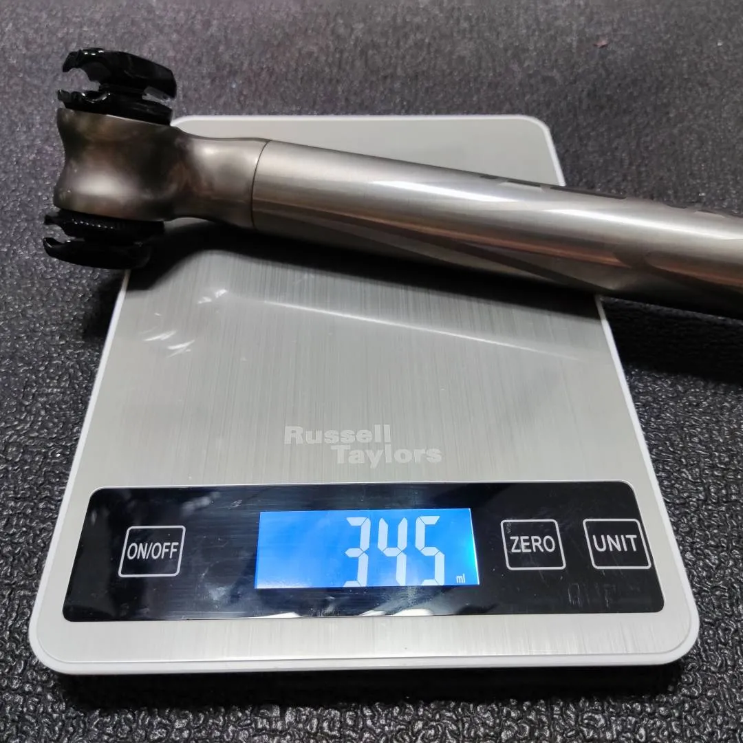FUNN Titanium Road MTB Bicycle Seatpost 31.6mm x 400mm 20mm Offset