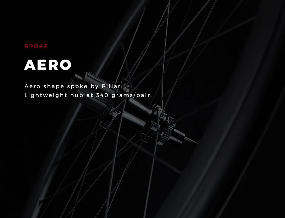 Avian CR2 DB R340 Carbon Wheels Disc Brake RB Wheelset Clincher Tubeless Ready 38 45 50MM Thru Axle