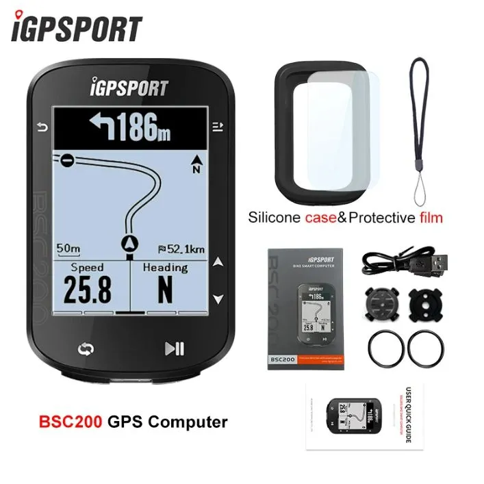 IGPSPORT BSC200 GPS bike Computer Speedometer Route Navigation Stopwatch Cycling Odometer
