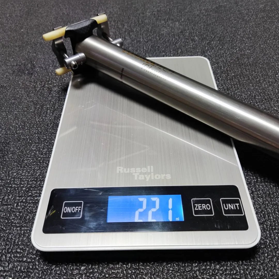 Controltech Timania Titanium Road Mtb Bicycle Seatpost 31.6mm x 400mm