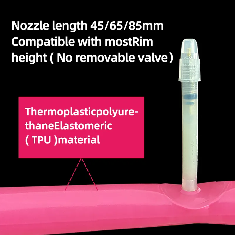 Ridenow Ultralight 19g TPU Tube 700x18-28c 45/65/85mm 700c Super Light Innertube for disc brake bike