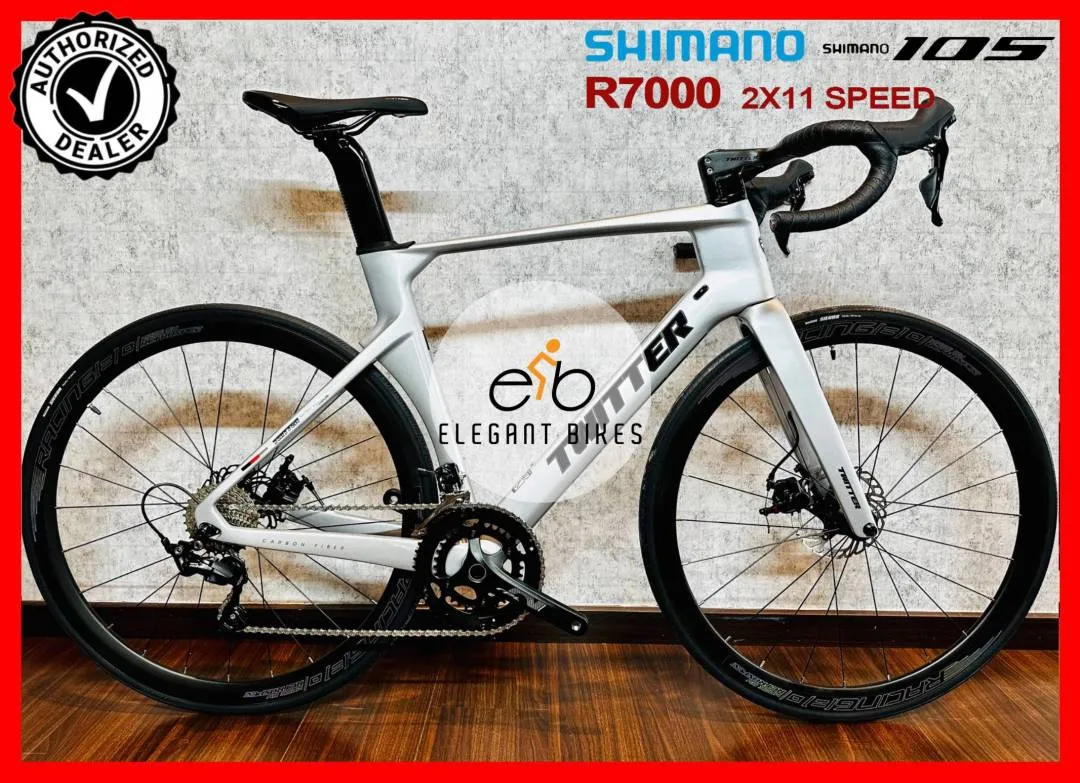 R10 TWITTER AERO DISC VERSION SHIMANO R7000 22 SPEED T1000 CARBON