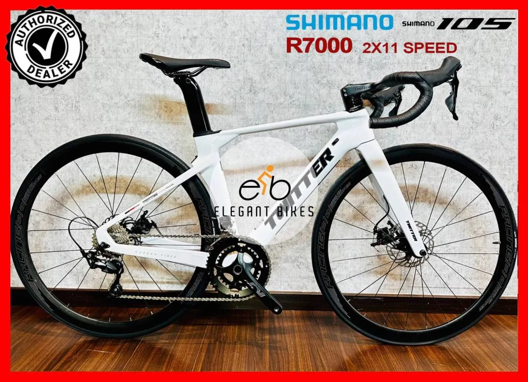 2023 NEW TWITTER DISC AERO R7000 SHIMANO 2X11SPEED FULL CARBON FRAME