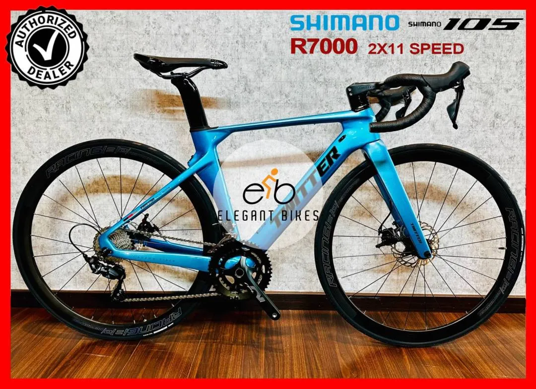 NEW TWITTER R10 DISC SHIMANO 105 R7000 AERO CARBON FRAME