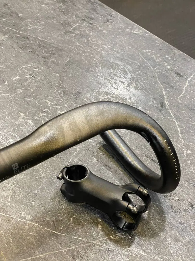 TREK HANDLER BAR SET &amp; STEM -70% LESS !