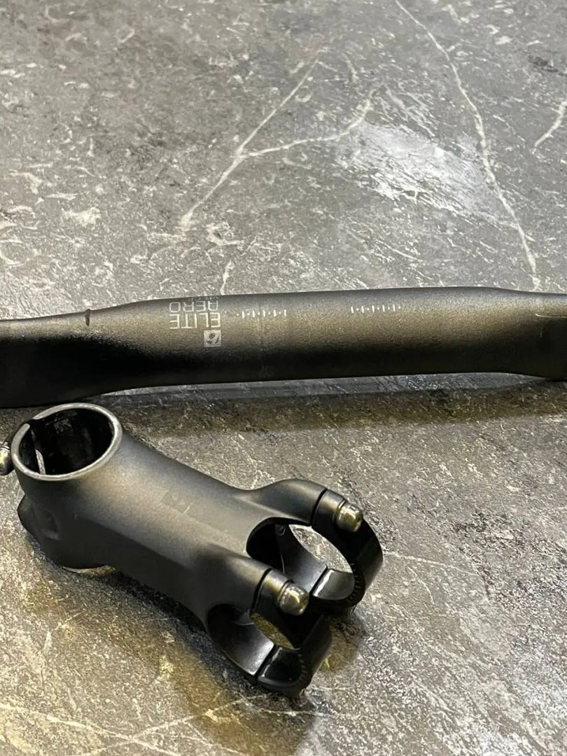 TREK HANDLER BAR SET &amp; STEM -70% LESS !