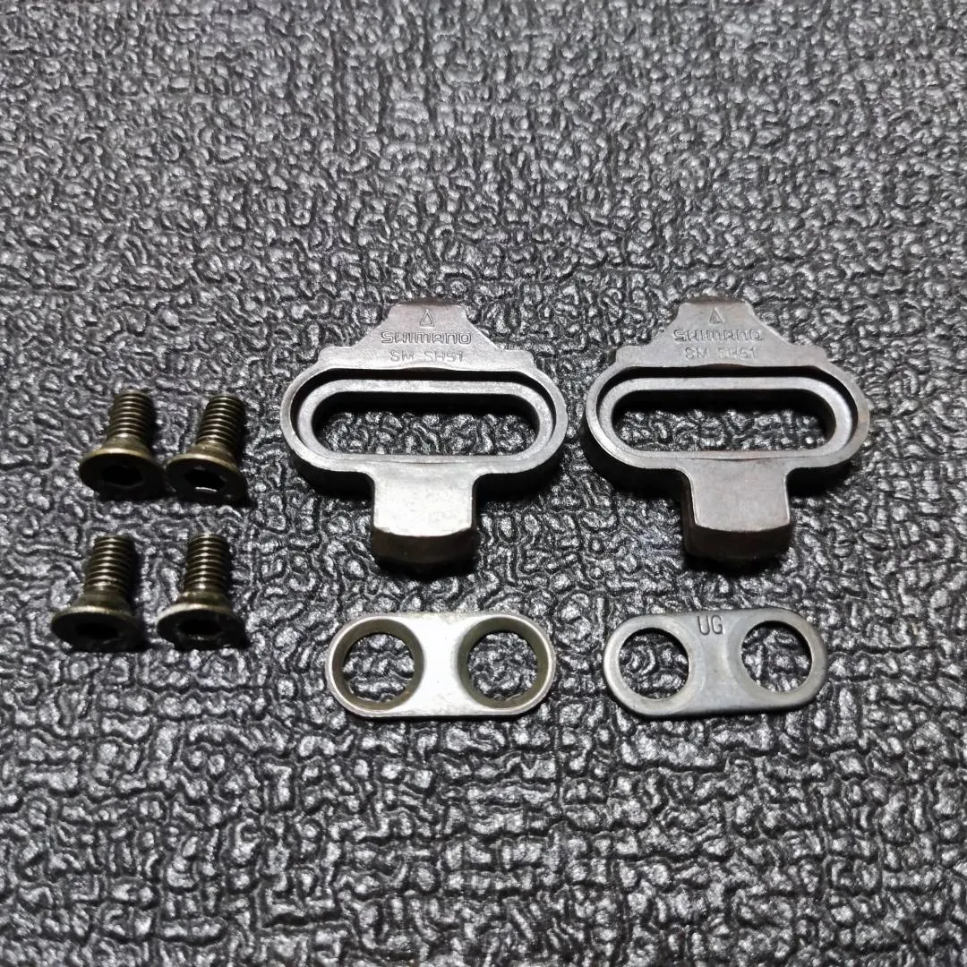 Rare Shimano PD-M535 M535 MTB SPD Clipless Pedal With SM- PD21 Pedal Converter Made in Japan