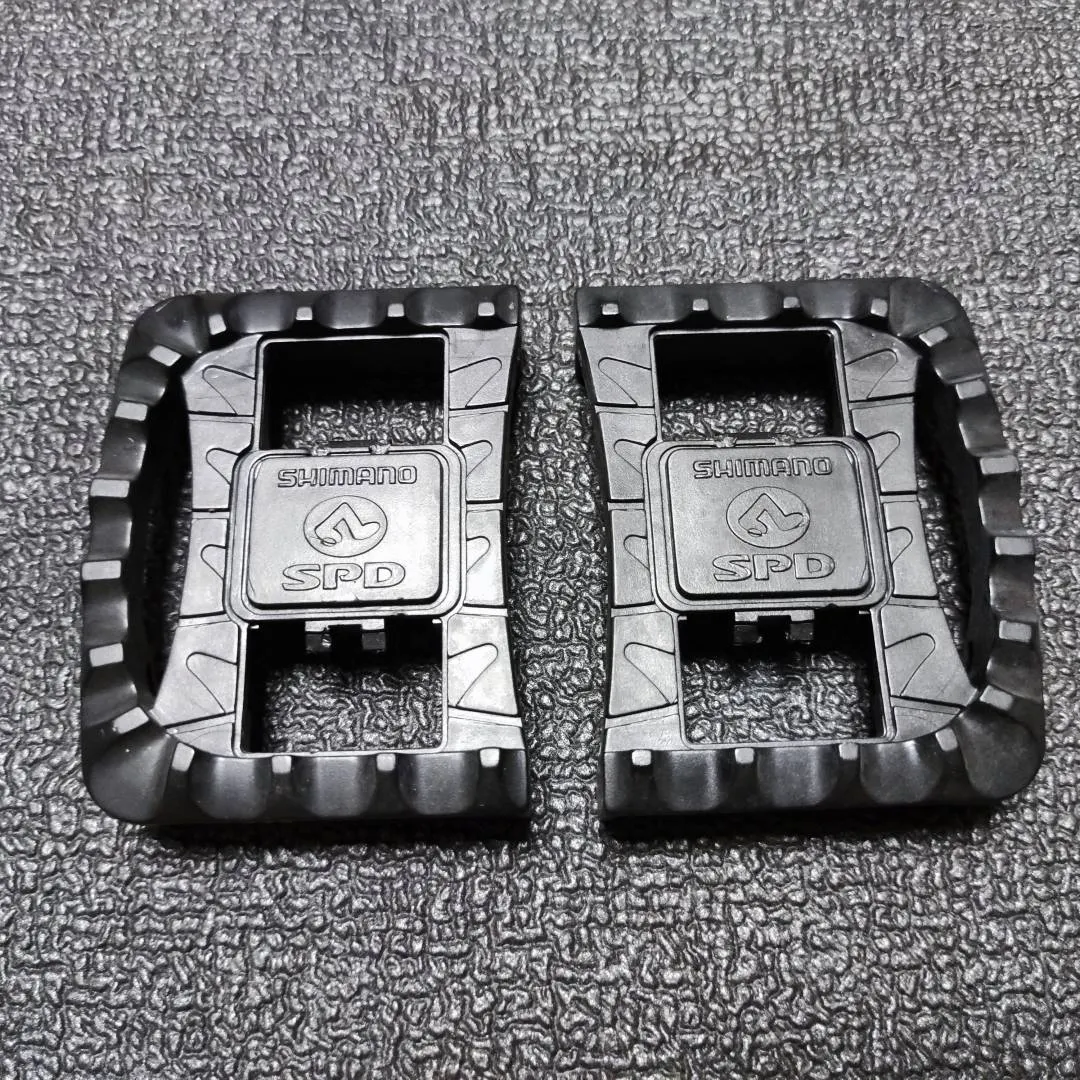 Rare Shimano PD-M535 M535 MTB SPD Clipless Pedal With SM- PD21 Pedal Converter Made in Japan