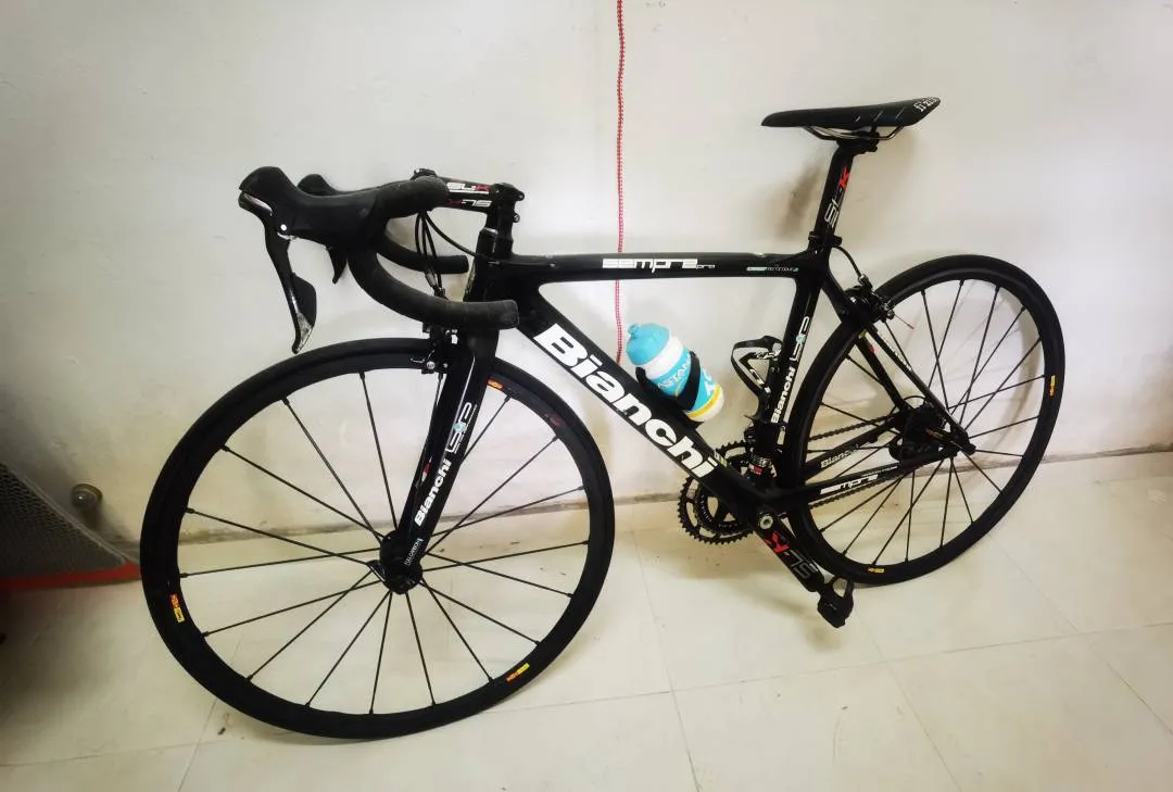 Roadbike Bianchi Sampre Pro SLK Red