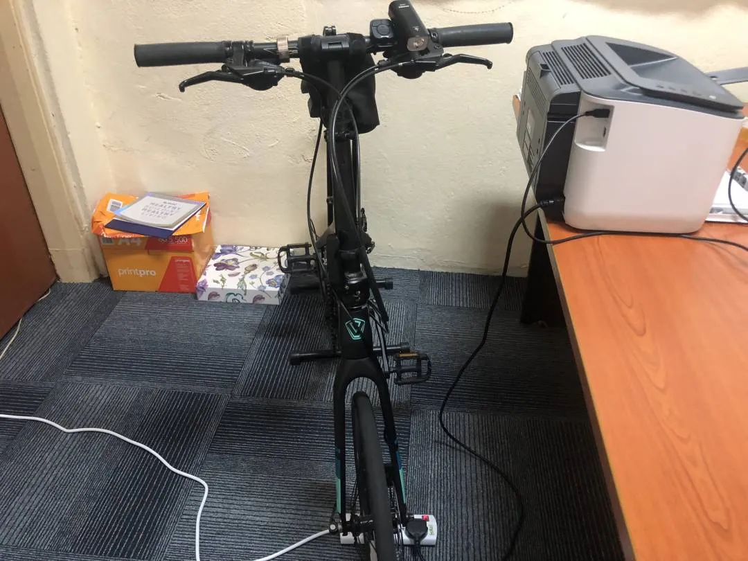 java aria carbon folding bike
