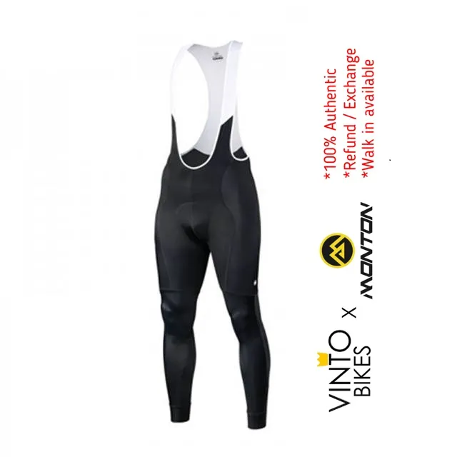Monton Mens/Womens  Cycling Bib Tights Lifestyle Race