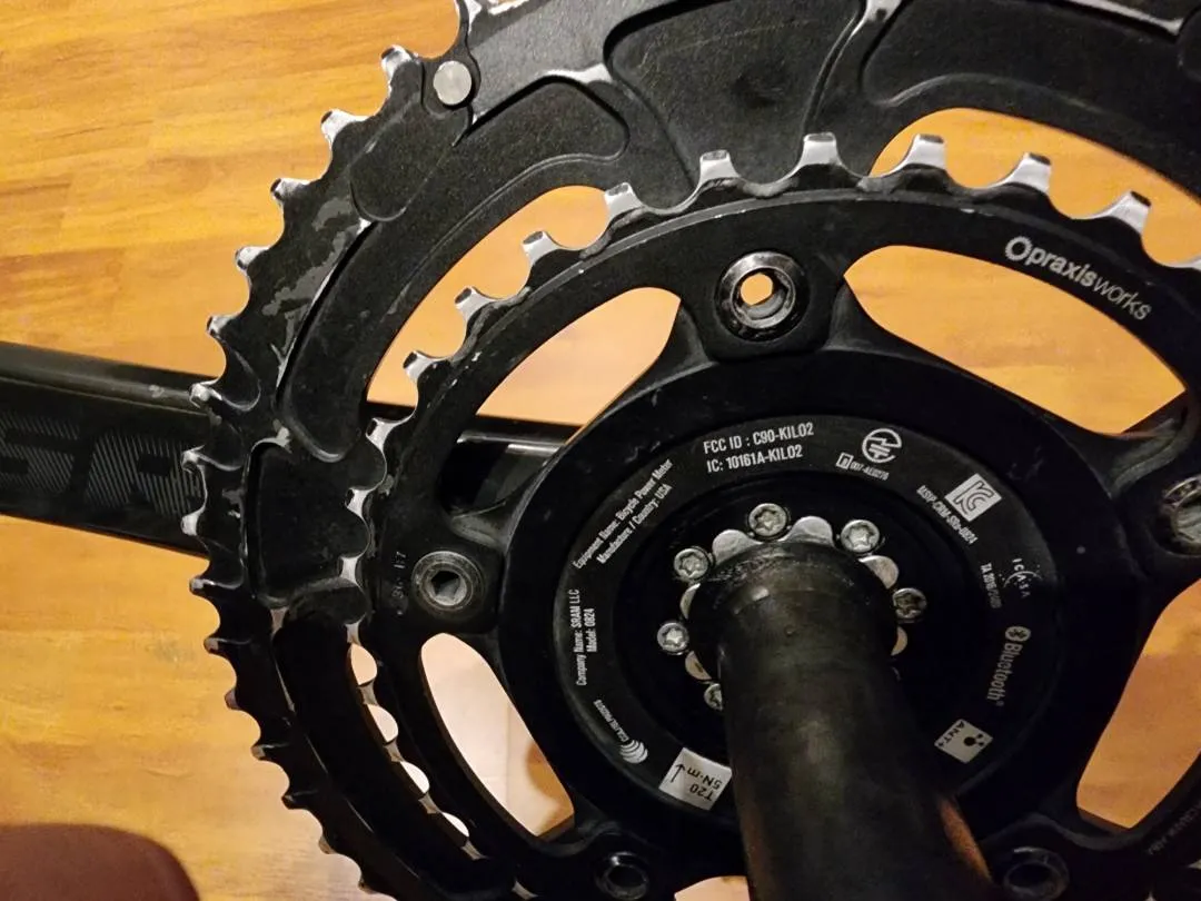 Quarq Power Meter with Sram Red Crank