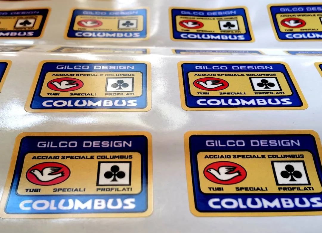 COLUMBUS GILCO DESIGN PROFILE  Colnago Decal