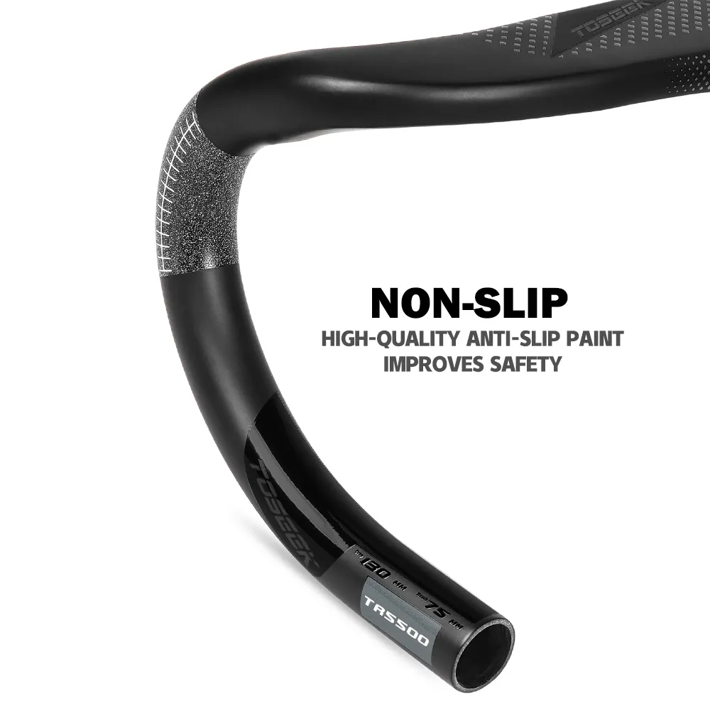 TOSEEK TR5500 Full Internal Cable Routing Road Bicycle Handlebar T800 Carbon Integrated Handlebar
