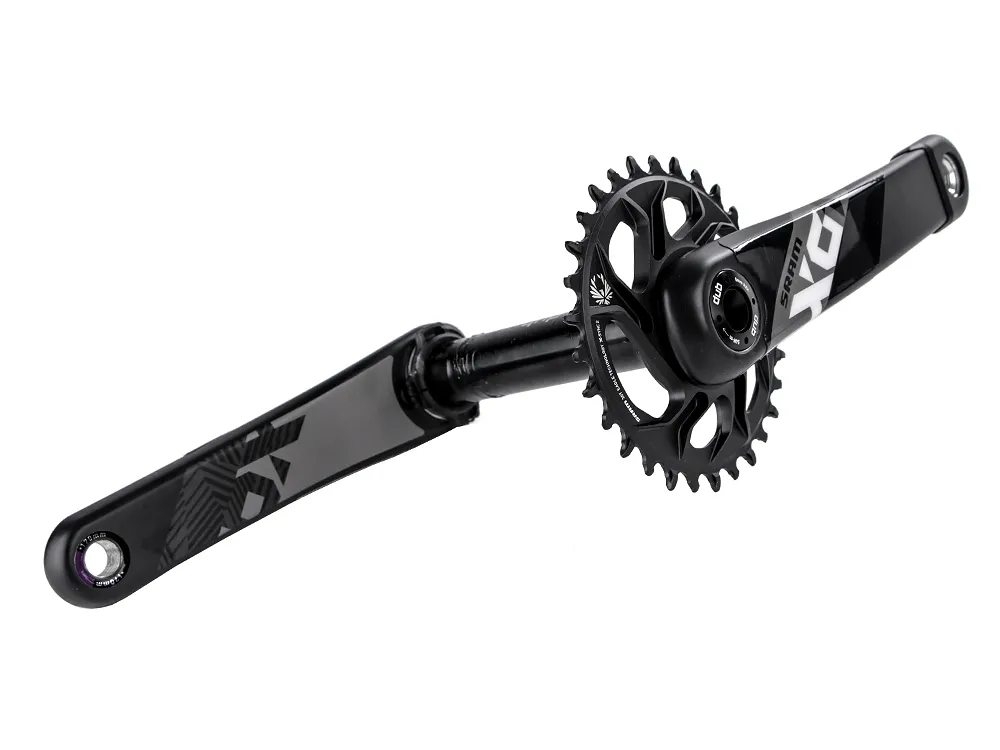 SRAM X01 Eagle X-SYNC Fatbike Crankset - Direct Mount 30 Teeth 12-speed - FAT 4" - DUB - black