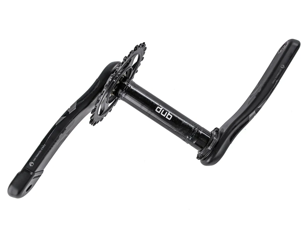 SRAM X01 Eagle X-SYNC Fatbike Crankset - Direct Mount 30 Teeth 12-speed - FAT 4" - DUB - black